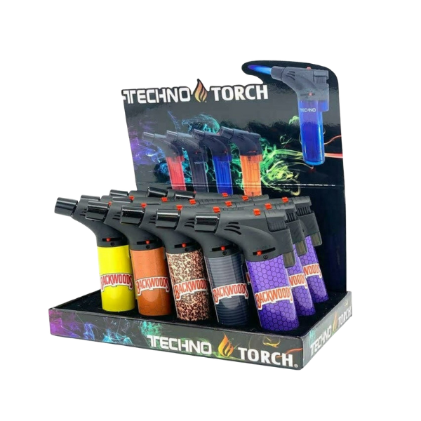 Techno Torch Lighter 50ct Box / Backwoods